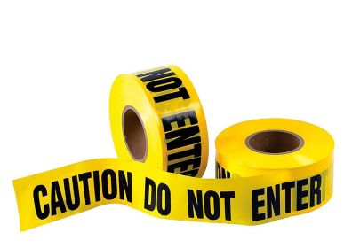 Danger Barricade Tape (Color: Yellow)